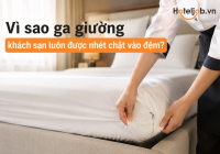 [Bạn có biết] Vì sao ga giường khách sạn luôn được nhét chặt vào đệm?