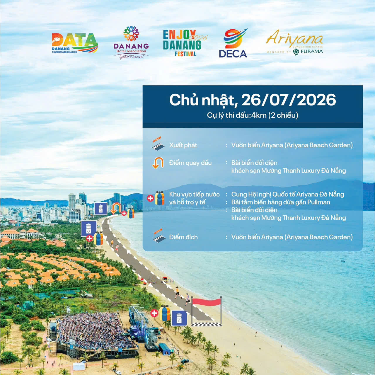 Chạy chân trần trên biển cùng Barefoot Beach Run 2026: Đăng ký ngay!