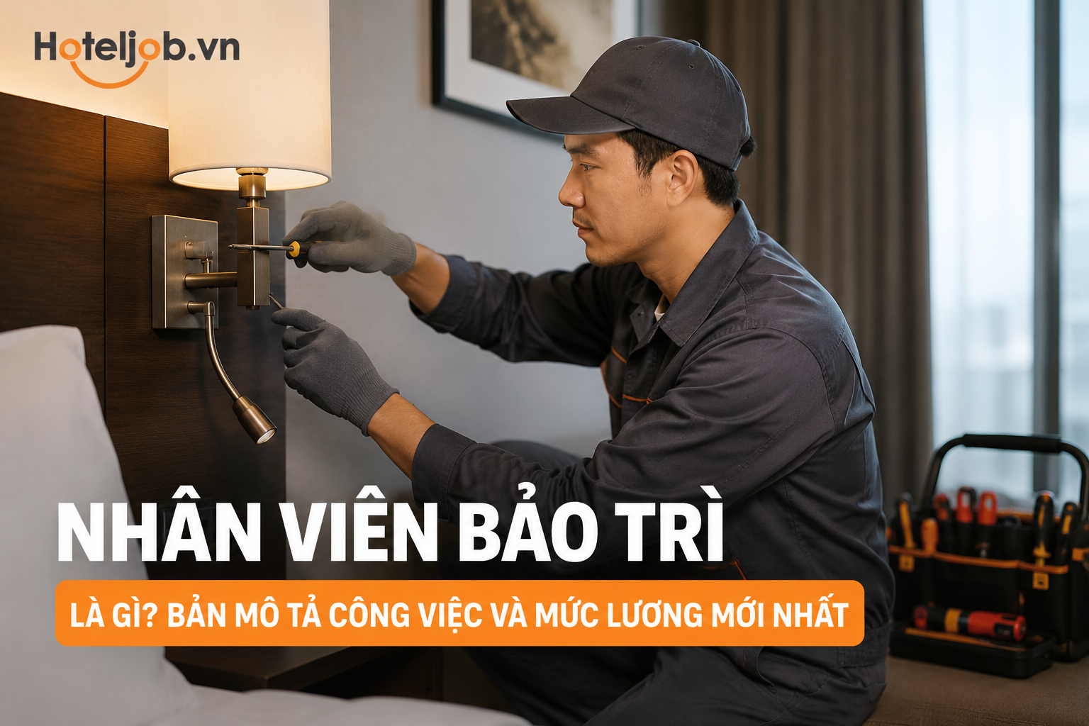 Nhân viên bảo trì khách sạn là gì? Bản mô tả công việc và mức lương mới nhất