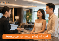 Hotelier nên xin review khách khi nào? 