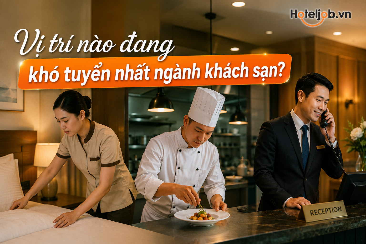 Vị trí nào đang khó tuyển nhất ngành khách sạn?