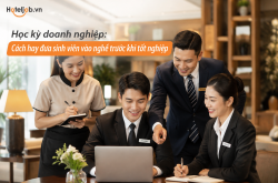 Học kỳ doanh nghiệp: Cách hay đưa sinh viên vào nghề trước khi tốt nghiệp