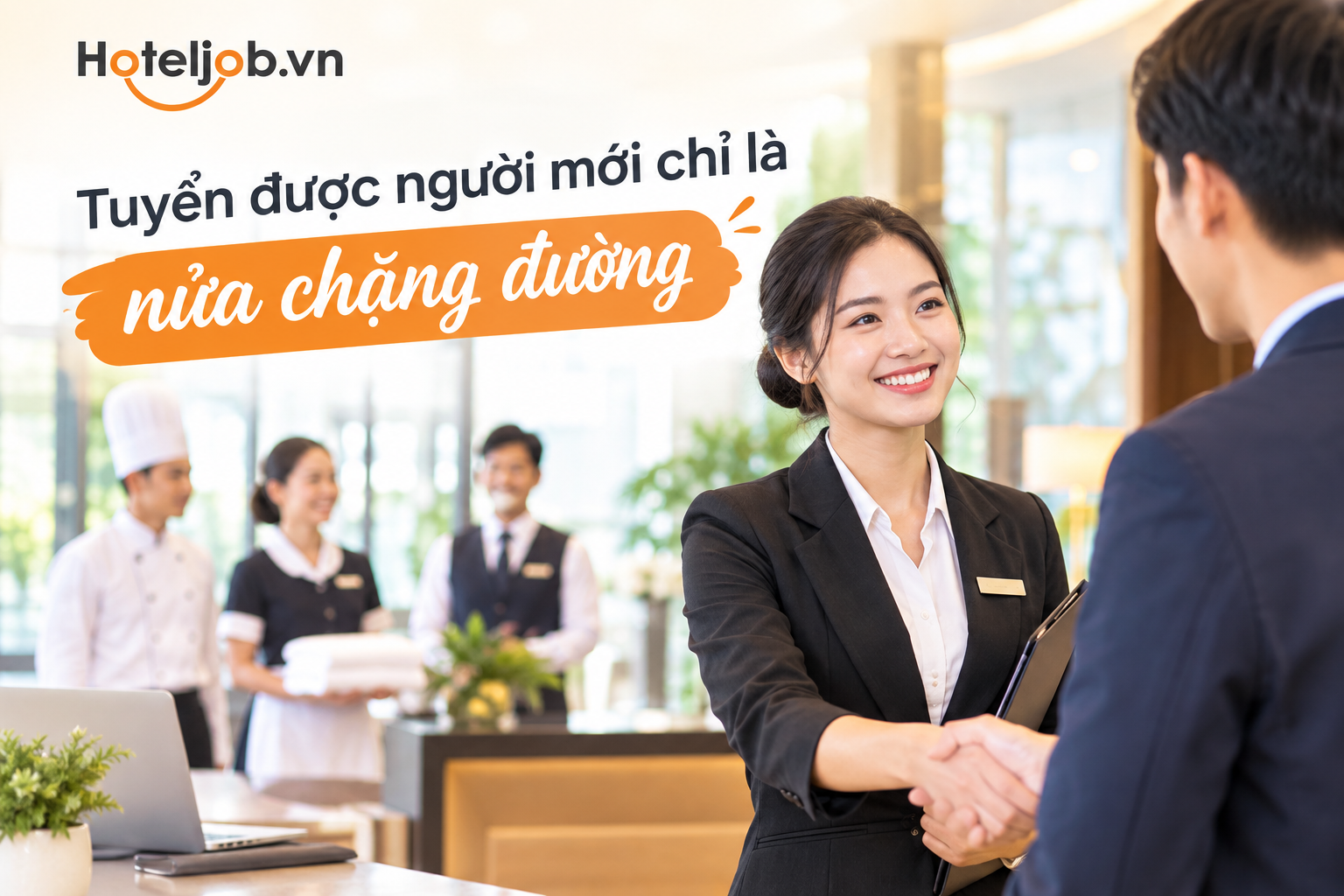 Tuyển được người mới chỉ là nửa chặng đường: Khoảng cách từ hồ sơ đến người làm được việc