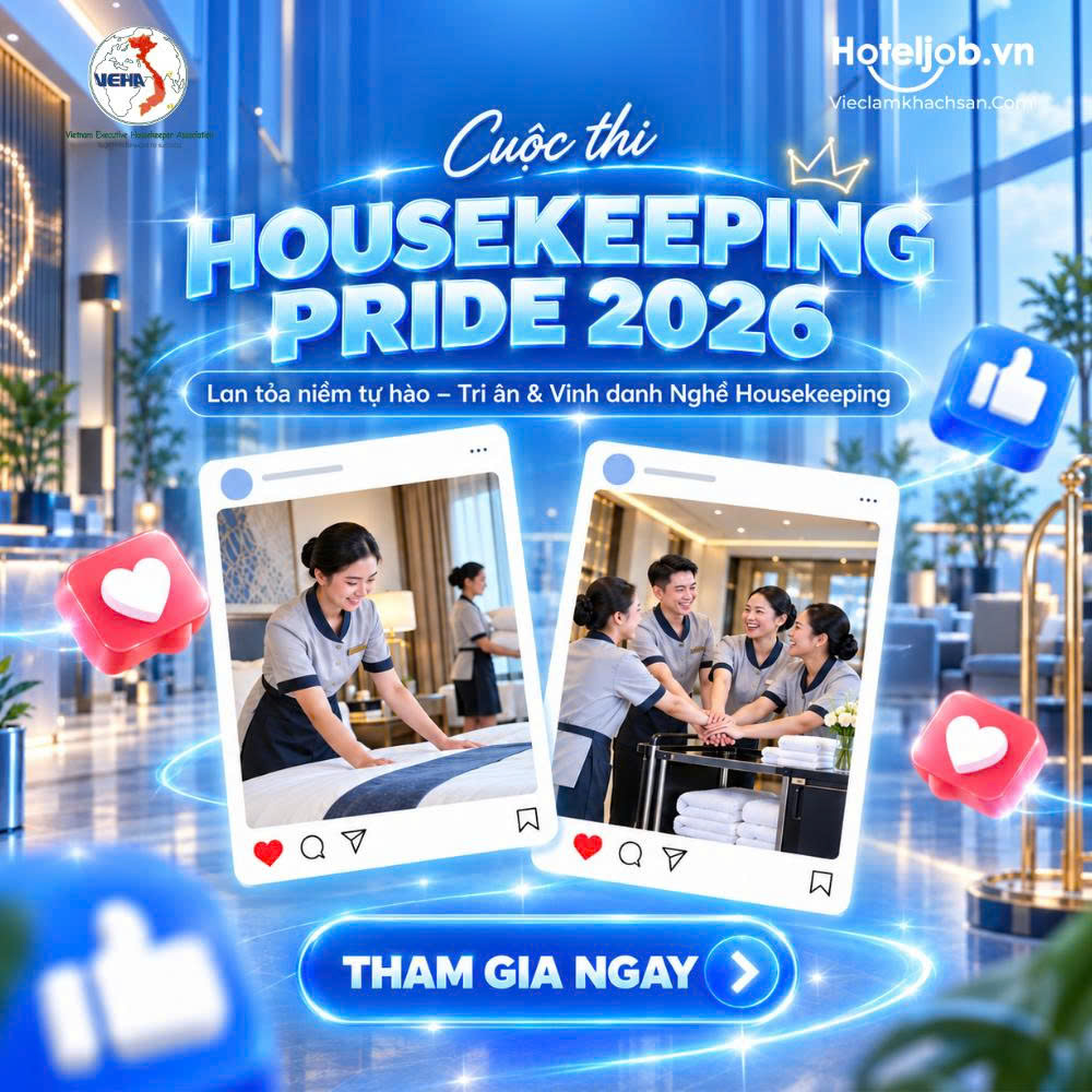 Housekeeping Pride 2026 chính thức mở bình chọn: 12 đơn vị cùng tranh tài