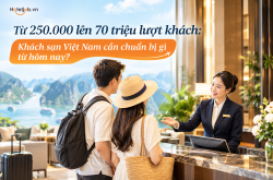 Từ 250.000 lên 70 triệu lượt khách: Khách sạn Việt Nam cần chuẩn bị gì từ hôm nay?