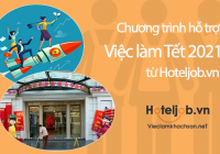 Chớp cơ hội tìm việc làm - tuyển dụng Tết từ Hoteljob.vn
